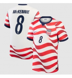 Weston McKennie USMNT Nike 2026 Home Stadium Replica Jersey White