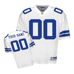 Dallas Cowboys Customized Jerseys White Jerseys