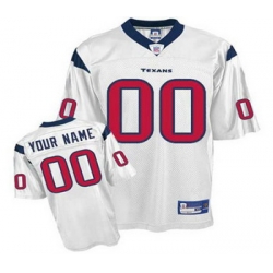 Houston Texans Customized Jerseys White