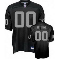 Oakland Raiders Customized Jerseys Black