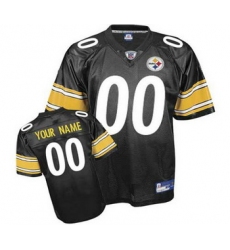 Pittsburgh Steelers Customized Jerseys black