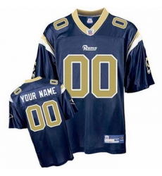 St Louis Rams Customized Jerseys blue