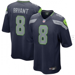 NFL Nike Seattle Seahawks Coby Bryant #8 Blue Stitched NFL jersey