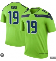 NFL Nike Seattle Seahawks Jake Bobo #19 Light Green Stitched NFL jersey