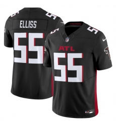 Men Atlanta Falcons 55 Kaden Elliss Black 2025 F U S E  Vapor Untouchable Limited Stitched Football Jersey