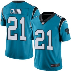 Nike Carolina Panthers 21 Jeremy Chinn Blue Alternate Stitched NFL Vapor Untouchable Limited Jersey