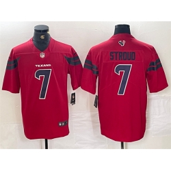 Men Houston Texans 7 C J  Stroud Red Vapor Untouchable Stitched Football Jersey