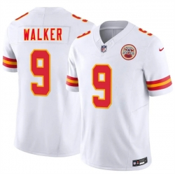 Men Kansas City Chiefs  9 Kenneth Walker III White 2026 F U S E  Vapor Untouchable Limited Stitched Football Jersey