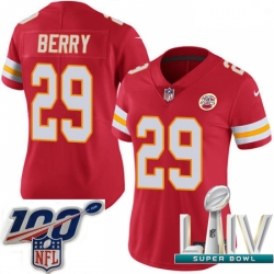 2020 Super Bowl LIV Women Nike Kansas City Chiefs #29 Eric Berry Red Team Color Vapor Untouchable Limited Player NFL Jersey