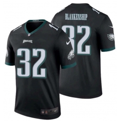 Men's Philadelphia Eagles Nike Reed Blankenship #32 Black Stitched NFL Jersey