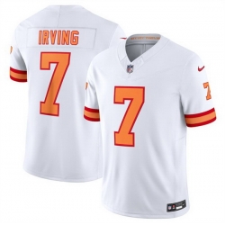 Men Tampa Bay Buccaneers 7 Bucky Irving White 2025 F U S E  Vapor Limited Stitched Jersey