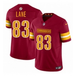 Men Washington Commanders 83 Jaylin Lane Burgundy 2025 Draft FUSE Vapor Limited Football Stitched Jersey