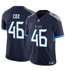 Men Tennessee Titans 46 Amani Hooker Navy 2025 F U S E  Vapor Limited Stitched Football Jersey Men Tennessee Titans 46 Amani Hooker Navy 2025 F U S E  Vapor Limited Stitched Football Jersey