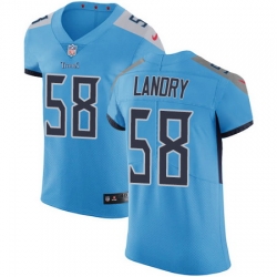 Nike Titans #58 Harold Landry Light Blue Team Color Mens Stitched NFL Vapor Untouchable Elite Jersey
