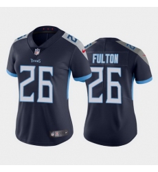 women kristian fulton tennessee titans navy vapor limited jersey 