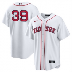 Men Boston Red Sox 39 Marcelo Mayer White 2024 Cool Base Stitched Baseball Jersey