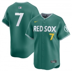 Men Boston Red Sox 7 Masataka Yoshida Green 2025 City Connect Limited Stitched Baseball Jersey