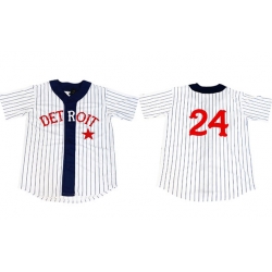 Men Detroit Stars Active Player Custom White Stitched Baseball Jersey