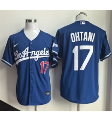 Men Los Angeles Dodgers 17 Shohei Ohtani Royal 2026 Gold Collection Stadium Stitched Baseball Jersey Men Los Angeles Dodgers 17 Shohei Ohtani Royal 2026 Gold Collection Stadium Stitched Baseball Jersey