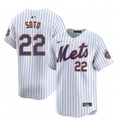 Men New York Mets Juan Soto #22 White Flex Base Stitched MLB Jersey