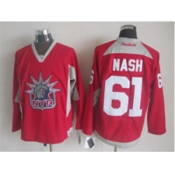 NHL New York Rangers 61 Rick Nash red Jerseys