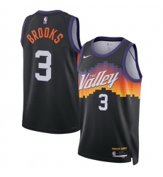 Men Phoenix Suns 3 Dillon Brooks Black 2025 26 City Edition Stitched Basketball Jersey Men Phoenix Suns 3 Dillon Brooks Black 2025 26 City Edition Stitched Basketball Jersey