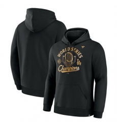 Men Los Angeles Dodgers Black 2025 World Series Champions Locker Room Parade Hoodie