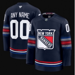 Men Women Youth New York Rangers Fanatics Alternate Premium Custom Jersey Navy