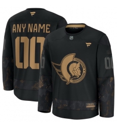 Men Women Youth Ottawa Senators Fanatics Black 2024 Military Appreciation Custom Practice Jersey Men Women Youth Ottawa Senators Fanatics Black 2024 Military Appreciation Custom Practice Jersey