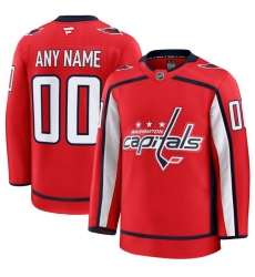 Men Women Youth Washington Capitals Fanatics Home Premium Custom Jersey Red