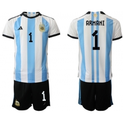 Men FIFA 2022 Argentina Soccer Jersey 027