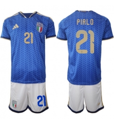Italy 2026 FIFA World Cup Soccer Jersey Blue #21 PIRLO