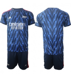 Men Arsenal 2026 Soccer Jerseys Blue BLANK