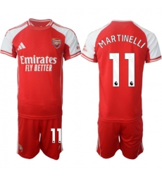 Men Arsenal 2026 Soccer Jerseys Red #11 MARTINELLI