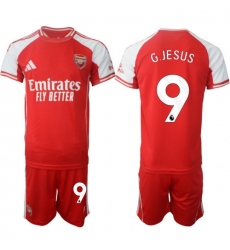 Men Arsenal 2026 Soccer Jerseys Red #9 G.JESUS