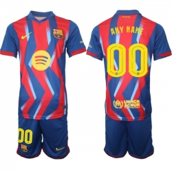Men FC Barcelona 2026 Soccer Jerseys RedBlue CUSTOM (2)