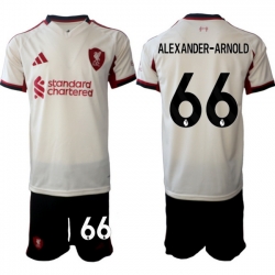 Men Liverpool 2026 Soccer Jerseys Beige #66 ALEXANDER-ARNOLD
