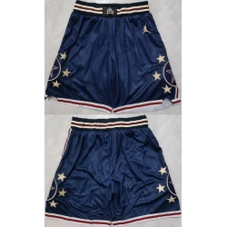 Men 2024 All Star Navy Shorts