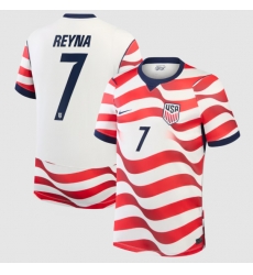Giovanni Reyna USMNT Nike 2026 Home Stadium Replica Jersey White