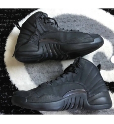 Air Jordan 12 Retro Winterized Triple Black Shoes Air Jordan 12 Retro Winterized Triple Black Shoes
