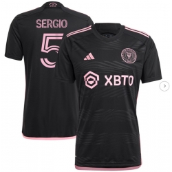 Men's Inter Miami CF Sergio Busquets adidas Pink 2024 2getherness Authentic Player Jersey