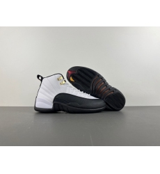 Air Jordan 12 Retro Taxi GS 2025 Women Shoes 153265 117
