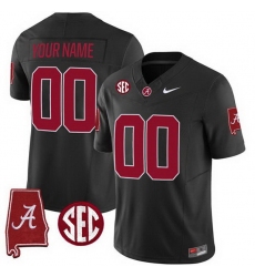 Men Women Youth Alabama Crimson Tide Active Player Custom Black F U S E  Alabama Map Stitched Football Jersey Men Women Youth Alabama Crimson Tide Active Player Custom Black F U S E  Alabama Map Stitched Football Jersey