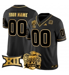 Men Women Youth Arizona State Sun Devils 2025 Peach Bowl Gold Vapor Limited Custom Jersey All Stitched Black Gold Men Women Youth Arizona State Sun Devils 2025 Peach Bowl Gold Vapor Limited Custom Jersey All Stitched Black Gold