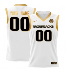Men Women Youth Arkansas Razorbacks College Vapor Premier Limited Custom Jersey All Stitched White Gold Men Women Youth Arkansas Razorbacks College Vapor Premier Limited Custom Jersey All Stitched White Gold