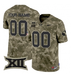 Men Women Youth BYU Cougars 2024 Salute to Service Vapor Limited Custom Jersey All Stitched Olive Camo Men Women Youth BYU Cougars 2024 Salute to Service Vapor Limited Custom Jersey All Stitched Olive Camo