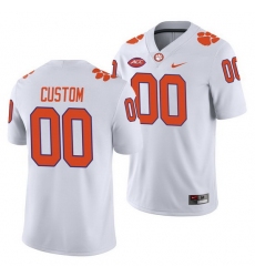 Clemson Tigers Custom White College Football Men'S Jersey Clemson Tigers Custom White College Football Men'S Jersey