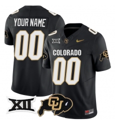 Men Women Youth Colorado Buffaloes Vapor Limited Custom Jersey Big 12 XII Patch All stitched Black Men Women Youth Colorado Buffaloes Vapor Limited Custom Jersey Big 12 XII Patch All stitched Black