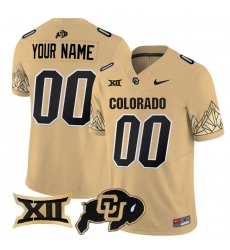 Men Women Youth Colorado Buffaloes Vapor Limited Custom Jersey V4 Big 12 XII Patch All stitched Gold Men Women Youth Colorado Buffaloes Vapor Limited Custom Jersey V4 Big 12 XII Patch All stitched Gold