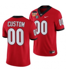 Georgia Bulldogs Custom Red 2021 Orange Bowl College Football Playoff Jersey Georgia Bulldogs Custom Red 2021 Orange Bowl College Football Playoff Jersey